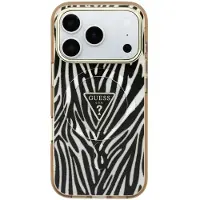 GUESS Apple iPhone 18 Pro Max / 17 Pro Max Hülle - Kunststoff - - Backcover - Gold