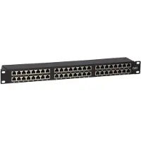 Dsit Patchpanel 19” CAT6 FTP - 48 ports