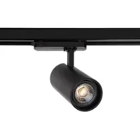 LEDKIA 3-Phasenstromschiene LED-Strahler 30W Fasano 2700K - 4000K Schwarz Wählbar (Warm-tral)