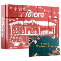 More Nutrition 2er Weihnachtskalender Set – Adventskalender 2026, Fitness Advent Kalender + DOUG Tisch-Adventskalender