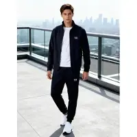 Tommy Life Herren Fleece Sweatshirt- und Hosen-Set