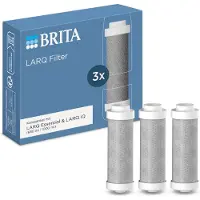 Brita LARQ Filter - Wasserfilter für LARQ Essential Trinkflaschen (680 ml / 1000 ml), reduziert PFAS, Chlor & Mikroverunreinigungen - für puren Geschmack (Ersatzfilter (3 St.)) – Größe Replaceme