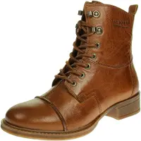 Ten points 60000 Pandora - Damen Schuhe Stiefel - 319-Cognac, Größe:41 EU