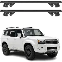 Menabo Dachträger Grundtäger für Toyota Land Cruiser J250 2024-2026 Alu Schwarz 2x