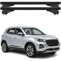Menabo Dachträger für DR 5.0 / DR5 2024-2026 Abschließbar Aluminium Schwarz 2tlg