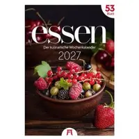 Sonstige Verlage Kalender 2027 Essen 53 kulinarische Motive 29x42 cm Spiralbindung Deutsch