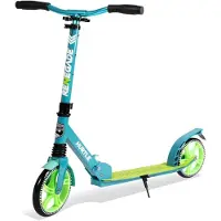 Merkloos Faltbarer Scooter mit XXL Rädern für Kinder und Erwachsene