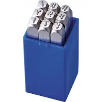 Kukko Stahlstempel Zahlen 12,0mm