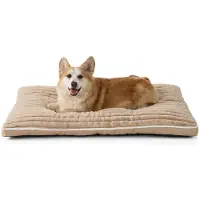 Sonstiges Hundebett Waschbar Beige 75 x 50 x 7 cm