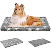 Sonstiges Hundebett Reversibel Waschbar Grau 122 x 76 x 3 cm