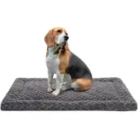 Sonstiges Waschbare Hundematte L 91x58 cm Dunkelgrau