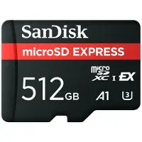 SanDisk GamePlay Express microSD 512GB, 512 GB, MicroSD, Klasse 10, UHS-I, 880 MB/s, 650 MB/s