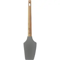 Berretti Silikon Bambus Spatel Natur Grey