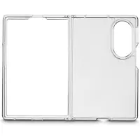 Hama Smartphone-Hülle "Handyhülle für Samsung Galaxy Z Fold8 Transparent", transparent, Samsung Galaxy Z Fold8, Hüllen, Anti-Vergilbung, Anti-Rutsch, Kratzschutz, Ultra-Slim, Smartphone-Hülle