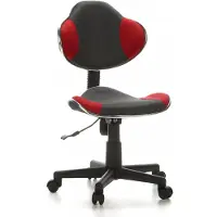 Hjh OFFICE KIDDY GTI-2 - Kinderdrehstuhl Grau / Rot