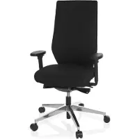 Hjh OFFICE PRO-TEC 700 - Profi Bürostuhl Schwarz