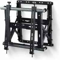 StarTech.com .com 715LPQ-TV-VIDEO-WALL, Fixed, Schwarz, -3 - 2°, 14,3 cm, 70 kg, 177,8 cm (70")
