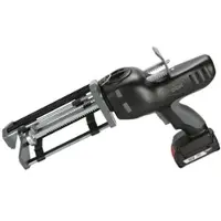 Weicon Electraflow Dual Ultra 400 MR für 400-490 ml Side by Side Kartuschen alle MV, Druck kraft 5kN, 18V inkl. Akku & Ladegerät im Karton+Tasche