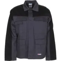Planam Schweißer-Jacke Weld Shield Gr. 62 grau/schwarz