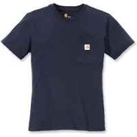 Carhartt T-Shirt Workwear Pocket S/S T-Shirt Women Navy-M