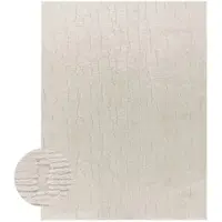 TT Home Wohnzimmer Teppich Hochflor Skandinavisch Boho Waschbar Abstraktes Muster Weich