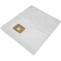 VHBW 5x Staubbeutel Ersatz für Nilfisk 107417195 für Staubsauger - 37cm x 28,5cm Weiß