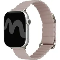 IMoshion Magnetisches Kunstlederarmband für Apple Watch | 38/40/41/42 mm - Beige