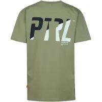 Petrol Industries Bedrucktes Jersey-T-Shirt Valle in Grün | Gr.: 164