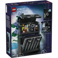 LEGO Wednesday Rucksack - Schlafzimmer-Deko Bauspielzeug für Mädchen und Jungen ab 9 Jahren - 76787