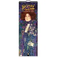 Sonstige Verlage Gustav Klimt - Slimline-Kalender 2027 - Original Flame Tree Publishing-Kalender Slimeline [Kalender]