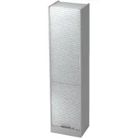 Hjh OFFICE PRO SIGNA R50 SG - Grau/Silber Rollladenschrank 5 OH Streifengriff Kunststoff