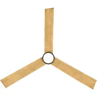 Beacon Deckenventilator Climate IV Nickel mit Holz Ø132cm