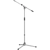 K&M 21080 Softtouch-Mikrofon-Tischstativ grau