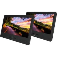 Reflexion DVD 1052 Monitorset mit DVD-Player, 2x 25,65 cm (10,1 Zoll) Display, USB