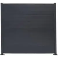 Floraworld Befestigungs-Set Steckzaun Aluminium anthrazit