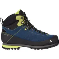 MCKINLEY He.-Trek-Stiefel Blackiston Mid AQX BLUEDARK/GREENLIME 45