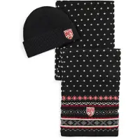 Ralph Lauren für Herren. 449P20316001 Nordisches Set schwarz mehrfarbig (OSFA), Wolle, Klassisch