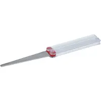 Dmt Diamantfeile DiaFold, flach, fein 25 µ, trocken & mit Wasser verwendbar, Klappgriffe, L 113 x B 19-6 mm, grau