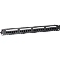 Dsit DS-IT CAT 5e, UTP Netzwerk-Patchpanel, 19”, 24-fach