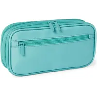 Amazon Basics A. Basics Mehrzweck-Federmäppchen, Größe L, Federtasche mit Reißverschluss, Gerä