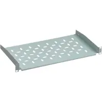 Schneider Electric Electric NSYBF2U40P Actassi, 19, -Trägerplatte 2HE auf 2 Befestigungen T400m, Max. Last 20kg