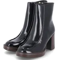 Tamaris Damen Stiefeletten Schwarz Synthetik Größe: 41