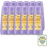 Unilever 12 x Andrélon Stralend Blond Conditioner - 200 ml - Vorratspackung - 12 Stücke