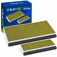 Alapure CleanAir Plus Aktivkohlefilter geeignet für Siemens 11042136 / 17005406 / LZ11AFB16 (Satz)