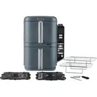Ninja Double Stack XL Heißluftfritteuse mit 2 Schubladen 9,5 L – Blau | SL500EU | von SharkNinja
