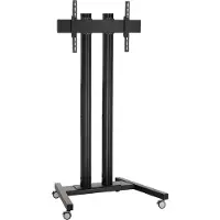 Vogel's Connect-it TD 1864B Monitorständer - Bildschirmgröße: Bis zu 165,1 cm (65 Zoll) - 80 kg TragfähigkeitDisplay Type Supported: - 180 cm Höhe - Boden - Schwarz