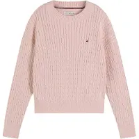 Tommy Hilfiger Bluse - Strick - Verspielt Pink - - 7 Jahre (122) - Blusen