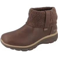 SKECHERS Slip-ins Easy Going Damen Boots braun Microfaser - Größe: 39