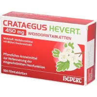 Hevert Arzneimittel GmbH & Co. KG Crataegus Hevert 450 Mg Weißdorntabletten 100 St