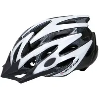 Dunlop - MTB Fahrradhelm r. S (Weiß und Schwarz)